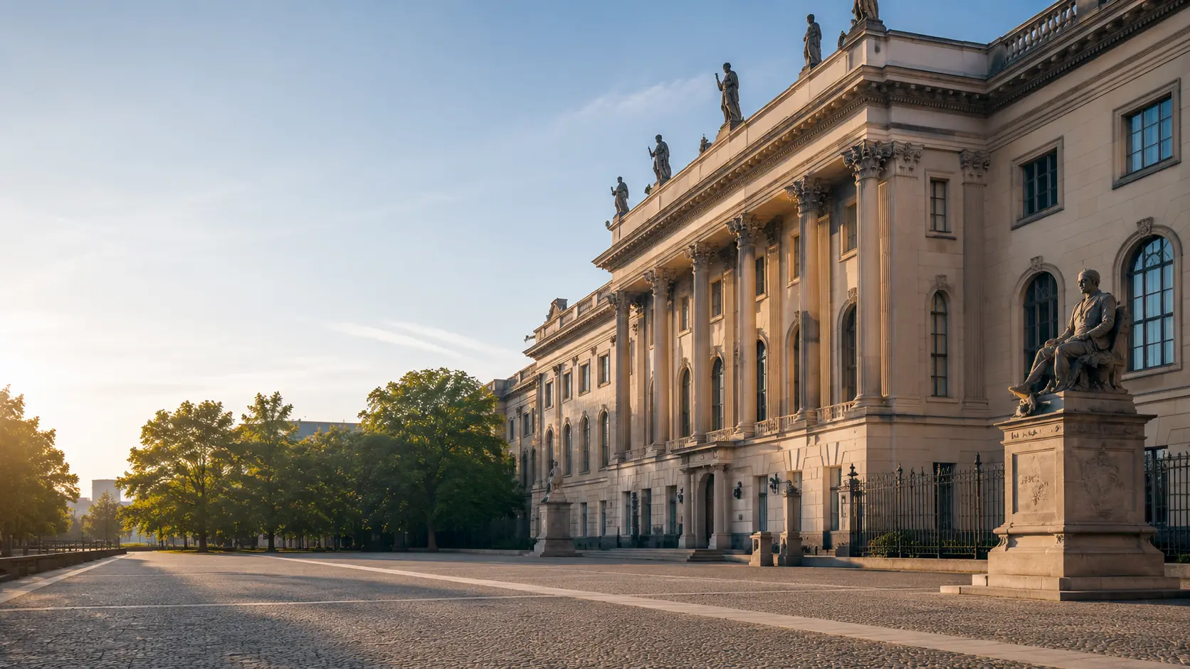 Modern campus exterior representing RWTH Aachen University